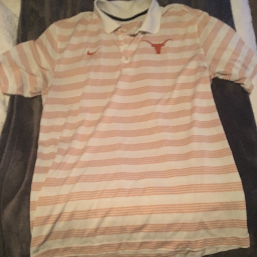 Men’s Nike Dry Fit UT Longhorn collared shirt